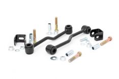 Rough Country 1028 Sway Bar Links, Front, 4-5in Lift, Jeep XJ/Wrangler TJ/Unlimited 4WD