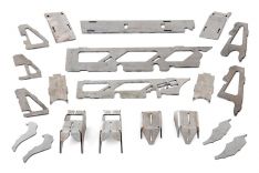 Rough Country 10565 Axle Truss and C-Gusset, Combo, Dana 30, Jeep Wrangler JK/Unlimited (07-18)