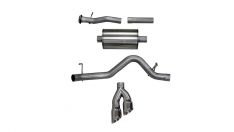 Corsa 2017-2022 Chevy Colorado 3.6L Extended Cab/ Long Bed Sport Cat-Back System Single Rear Exit
