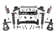 Rough Country 7 Inch Lift Kit Alum Stamp Steel Vertex Chevy GMC 1500 (14-18 Classic) 18750
