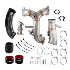 PPE Power Turbo Inlet and Intake Manifold Kit - Ford 6.7L Power Stroke 2017-2019 - Raw 315053500