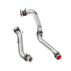 PPE Power Charge Air Pipe Kit - GM 6.6L Duramax L5P 2017-2019 - Brushed 115026010