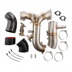 PPE Power Turbo Inlet and Intake Manifold Kit - Ford 6.7L Power Stroke 2020-2026 - Brushed 315054010