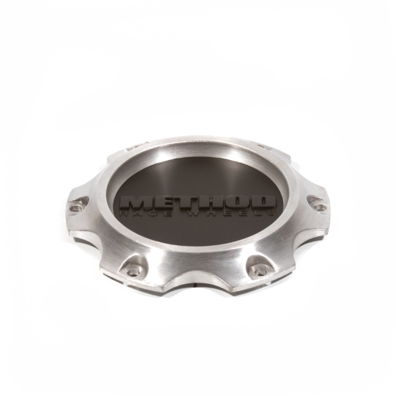 Metomic Threaded Caps Method Cap T077 - 83mm - Brushed - Screw On - Method Wheels