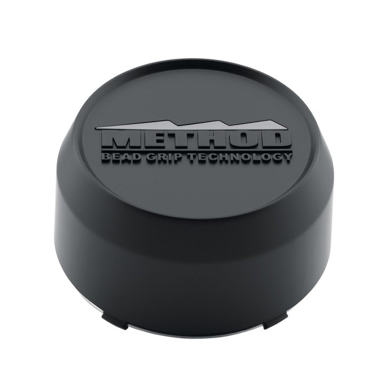 Metomic Threaded Caps Method Cap T080 - 123mm - Black - Tall - Snap In - Method Wheels
