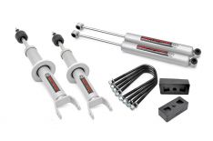 Rough Country 395.23 2.5 Inch Lift Kit N3 Struts Ram 1500 4WD (2006-2008)