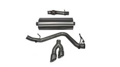 Corsa 14-19 GMC Sierra/Chevy Silv 1500 Reg. Cab/Std. Bed 5.3L V8 Polished  Single Side CB Exhaust