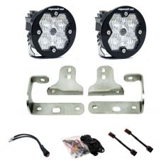 Baja Designs 18-25 JL/JT / 20-25 Gladiator Sport Bumper Squadron-R Sport 2.0 Fog Kit (WC) - Clear