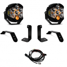 Baja Designs 2018+ Jeep JL/JT Dual LP6 Auxiliary Light Kit