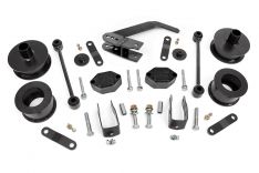 Rough Country 635 2.5in Lift Kit, Spacers, Series II, Jeep Wrangler JK/Unlimited (07-18)