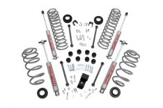 Rough Country 644.20 3.25in Lift Kit, 6 Cyl, Jeep Wrangler TJ (03-06)/Unlimited (04-06)