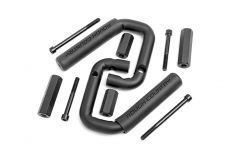 Rough Country 6501 Grab Handles, Steel, Front, Black, Jeep Wrangler JK/Unlimited (07-18)