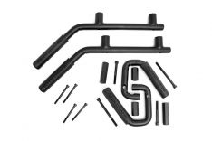 Rough Country 6503 Grab Handles, Steel, FR/RR, Black, Jeep Wrangler JK/Unlimited (07-18)