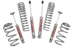 Rough Country 653.20 2.5in Lift Kit, 6 Cyl, N3, Jeep Wrangler TJ (97-06)/Unlimited (04-06)