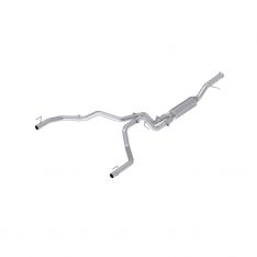 MBRP 21-25 Cadillac Escalade 6.2L (Excl V-Series) T304 2.5in Dual Split Rear 3in Cat Back Exhaust