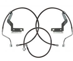 Carli Suspension CS-FORDBBL-05 Hardware Braided Brake Lines 4.5in System, 05-07 Ford F-250/F-350 SD