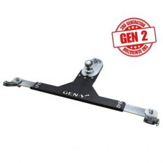 GEN-Y Hitch GH-21011 GoosePuck II 5in Offset Ball Puck Mount & 25K Towing w/Safety Chain, 17-26 Ford
