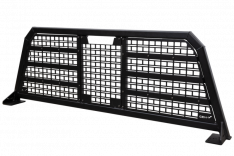 GEN-Y Hitch GH-28001 Defiance Headache Rack w/ 3 MOLLE Panels, Black, 17-26 Ford F-250/F-350