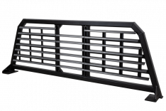 GEN-Y Hitch GH-29004 Defiance Headache Rack w/ 3 Louver Panels, Black, 19-26 Ram 2500/3500