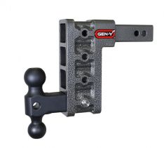 GEN-Y Hitch GH-314 Mega-Duty 2in Shank 7.5in Drop 1.5K TW 10K Hitch w/GH-031 Dual-Ball