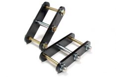 Rough Country RC0283 Lift Shackles, YJ 1.25in, CJ RR 1.75in, Jeep CJ5/CJ7 (76-86)/YJ (87-95)