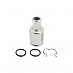Wehrli Custom Fab WCF100155 Billet Coolant Heater Core Firewall Fitting, 99-23 GM