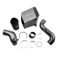 Wehrli Custom Fab WCF100301-CR 4in Stage 2 Intake Kit, Candy Red, 04.5-05 GM Duramax LLY