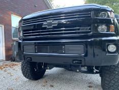 Wehrli Custom Fab WCF100425 Front Bumper Valance Filler Panel Kit w/Tow Hooks, 15-19 GM 2500/3500