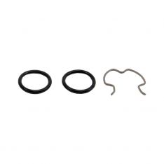 Wehrli Custom Fab WCF207-27 Billet Heater Core Fitting Replacement Seal & Clip Kit, GM