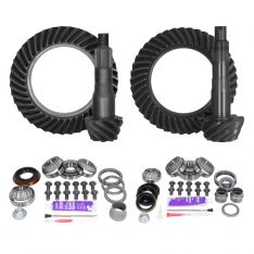 Yukon Gear YGKT003-529 Ring & Pinion Gear Kit F&R for Toyota 8.75/8IFS Diff (A/T w/E-Locker) 5.29