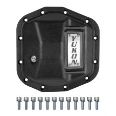 Yukon Gear YHCC-D44JL-FRONT Hardcore Front Nodular Iron Cover for Jeep Wrangler JL Dana 44/210mm