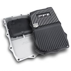 2010-2022 w/ ZF-8 Speed Heavy-Duty Cast Aluminum Transmission Pan Brushed
