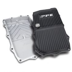 2010-2022 w/ ZF-8 Speed Heavy-Duty Cast Aluminum Transmission Pan Black