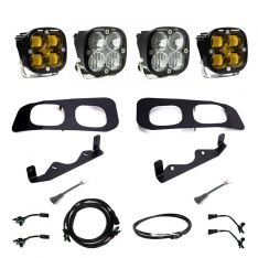 Squadron SAE/Pro Fog Pocket Kit 2023-On Ford F-250/350 Super Duty SAE Fog Clear Upfitter Wiring