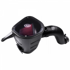 Cold Air Intake For 13-18 Dodge Ram 2500 3500 L6-6.7L Cummins Cotton Cleanable Red S&B