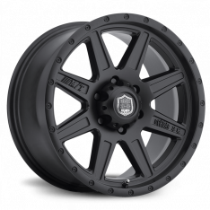 Deegan 38 PRO 2 Black 17X9 with 6X5.50 Bolt Pattern 5.709 Back Space Matte Black