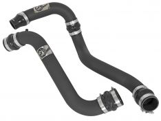 aFe BladeRunner 3 IN Aluminum Hot and Cold Charge Pipe Kit Black 46-20114-B