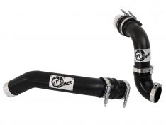 aFe BladeRunner 3 IN Aluminum Hot and Cold Charge Pipe Kit Black 46-20144-B