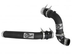 aFe BladeRunner 3 IN Aluminum Hot and Cold Charge Pipe Kit Black 46-20314-B