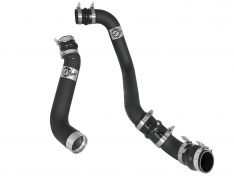 aFe BladeRunner 3 IN/3-1/2 IN Aluminum Hot and Cold Charge Pipe Kit Black 46-20334-B