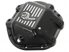aFe Pro Series Rear Differential Cover Black w/Machined Fins 46-70162
