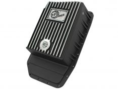 aFe aFe POWER Pro Series Transmission Pan Black w/Machined Fins 46-70172