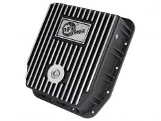 aFe aFe POWER Pro Series Transmission Pan Black w/Machined Fins 46-70222