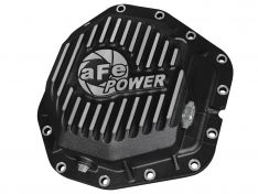aFe Pro Series Rear Differential Cover Black w/Machined Fins 46-70382