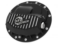aFe Pro Series Front Differential Cover Black w/Machined Fins 46-70402