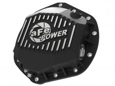 aFe Pro Series Rear Differential Cover Black w/Machined Fins 46-71060B