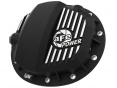 aFe Pro Series Rear Differential Cover Black w/Machined Fins 46-71140B