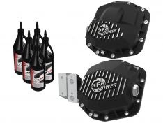 aFe Pro Series Differential Covers Black w/Gear Oil 46-7119AB