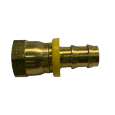4A-1-09-08-08-B -8 Female to 1/2" Push Lock Hose Barb