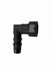 FQC3890 3/8" 90? Quick Connect to 1/2" Hose Barb Fitting